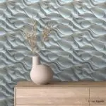 samolepljiva tapeta 3D bela