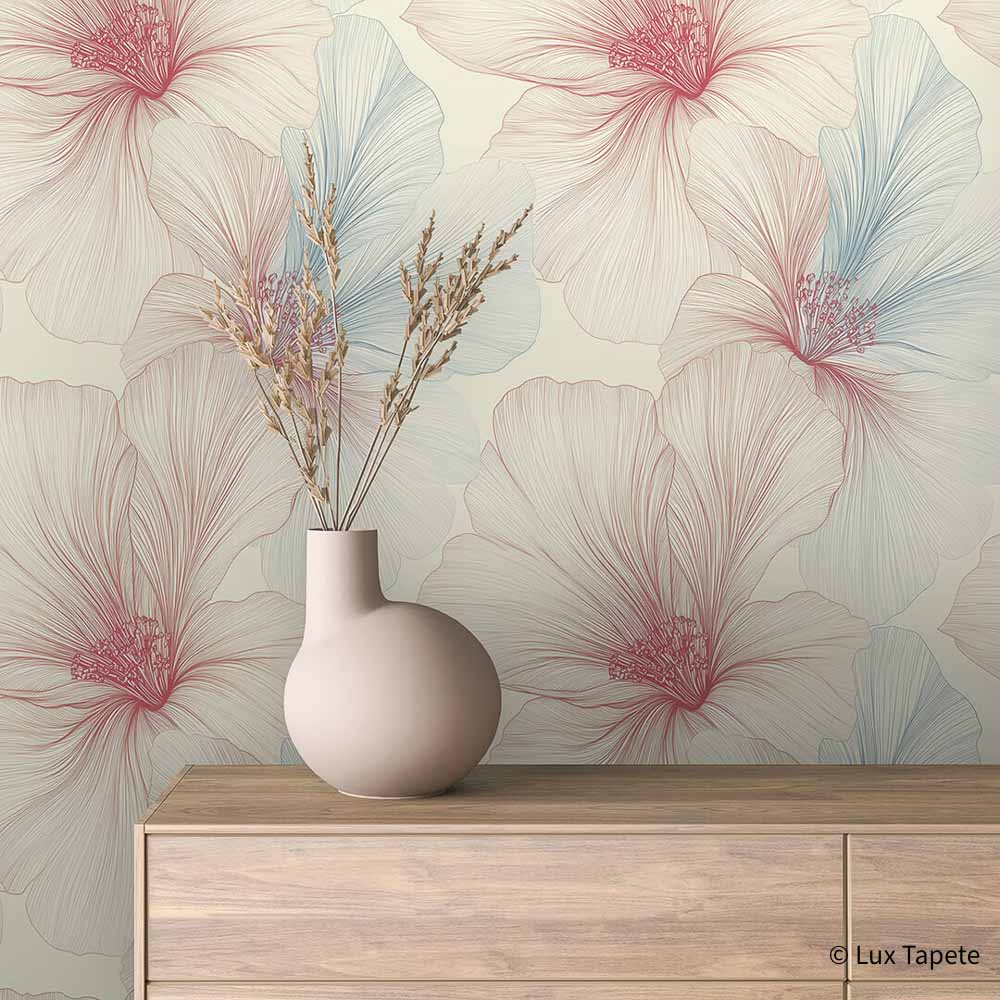 FLORAL 0068 | Lux Tapete Cvetna Tapeta 0068 dezen
