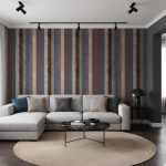 L 0024 tapeta | Lux Tapete Striped 0024 tapeta